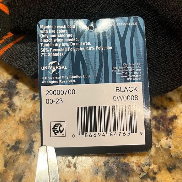 Monsters Women's No-Show Socks, 2-Pack, Size 4-10 Frankenstein & Dracula - Picture 8 of 8